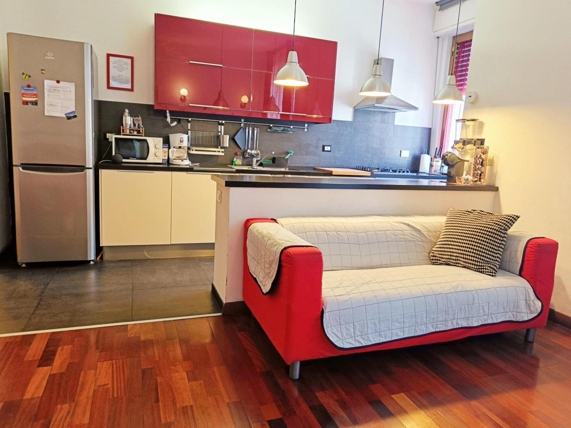 Apartamento The Red In With Free Parking Florencia